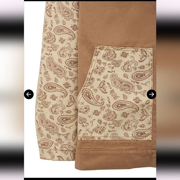 Homme + Femme PAISLEY WORK JACKET - Picture 5 of 13